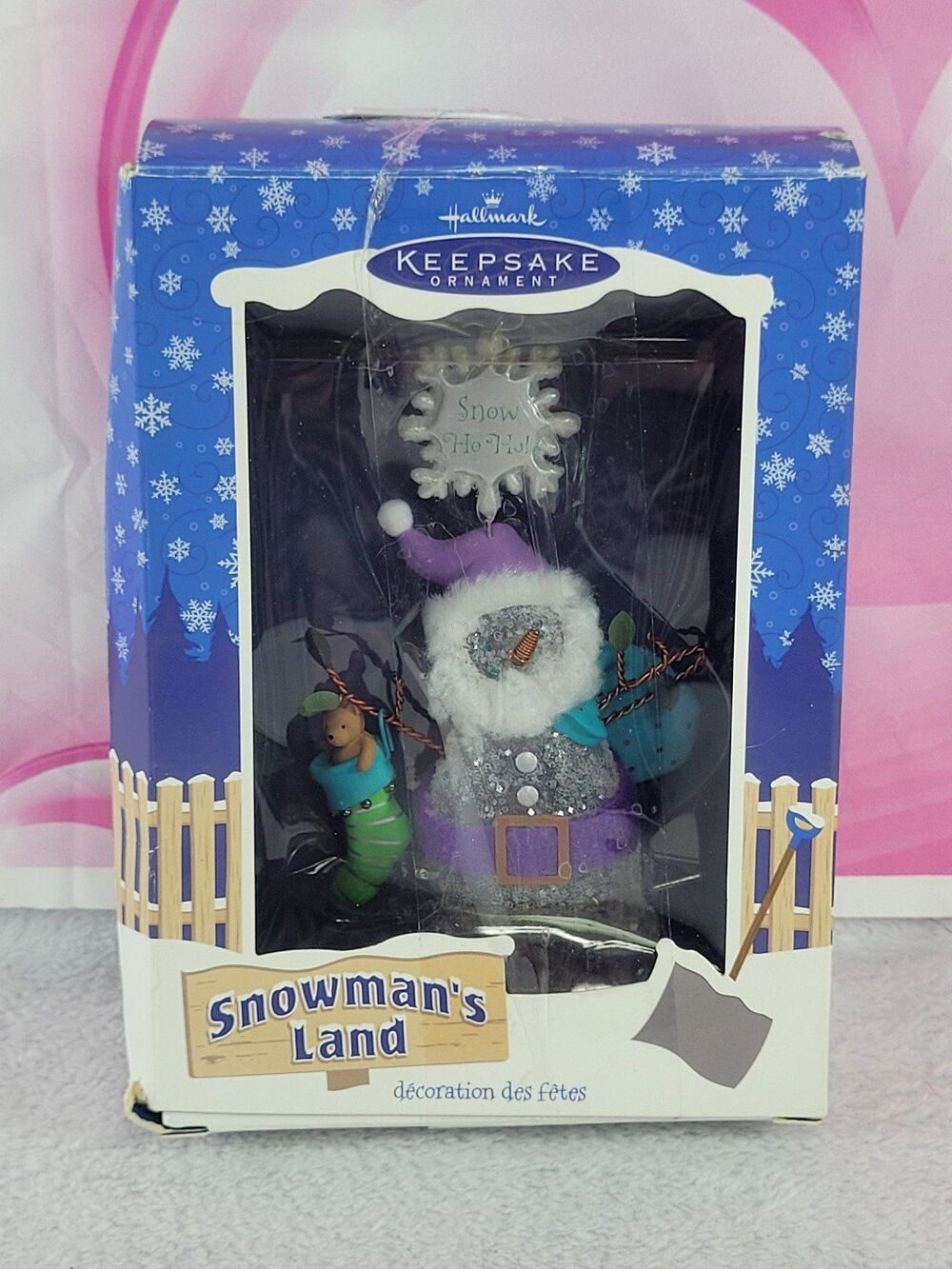 Hallmark Ornament Keepsake Snowman's Land Series Snow Ho Ho 2003